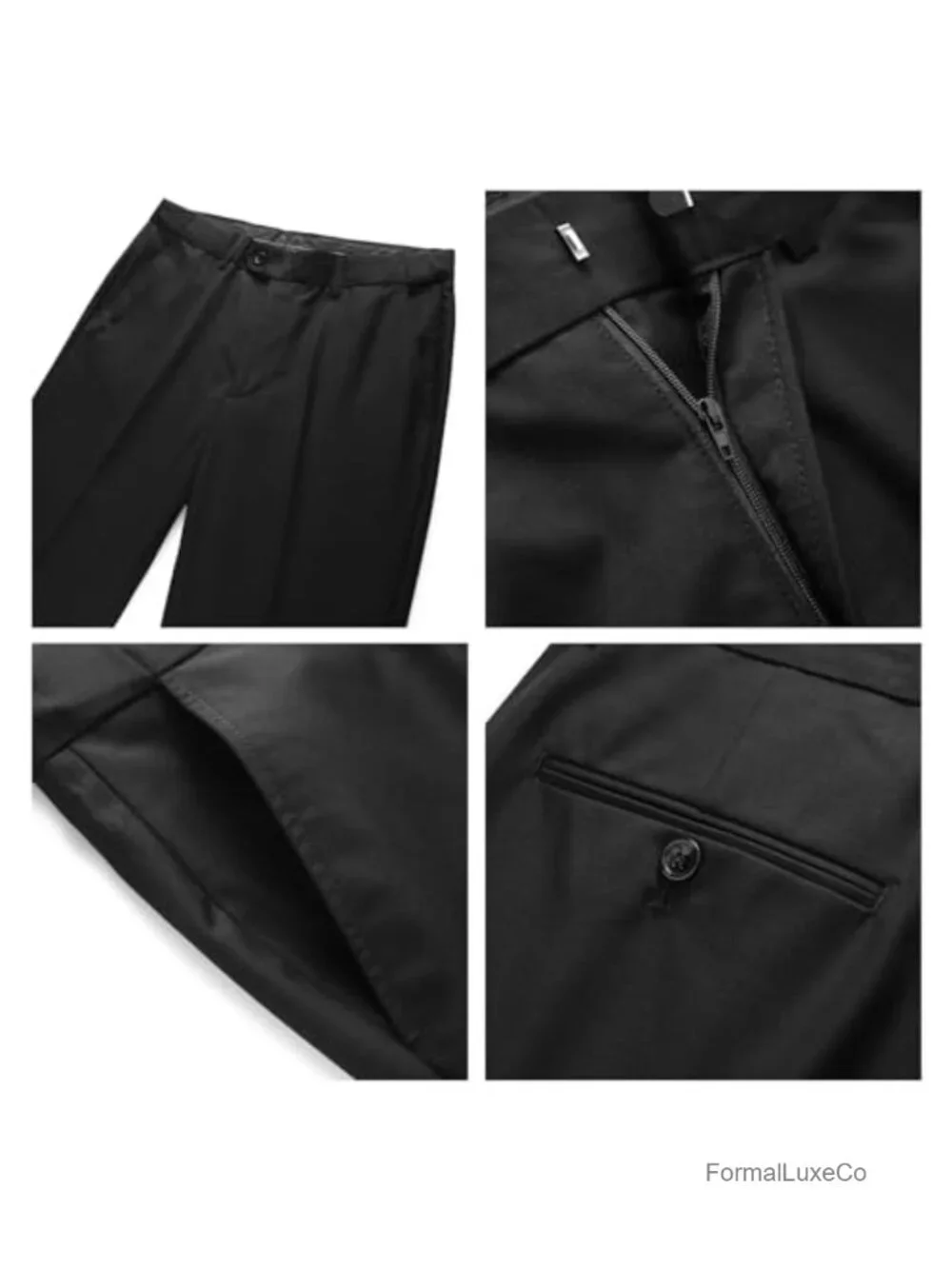 Men's Velvet Slim Fit 2 Piece Suit Set Shawl Lapel Blazer & Pants Tuxedo